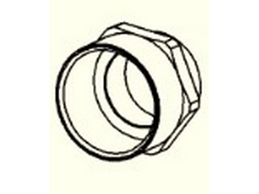 Overgangsring messing M20-PG16