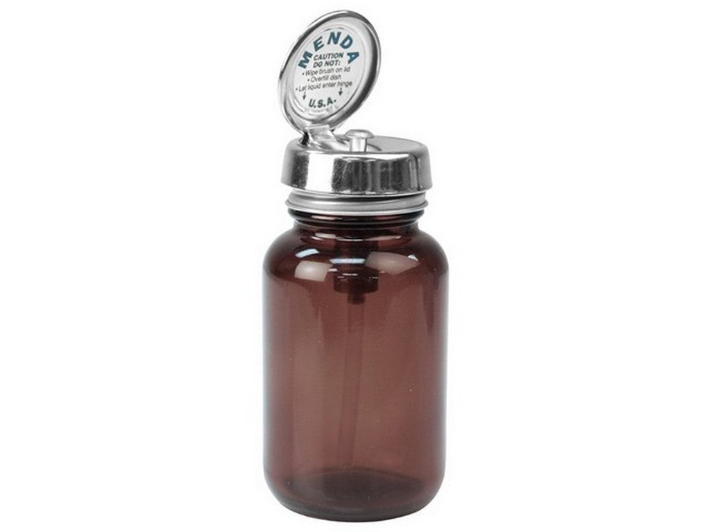 Menda Pure-touch round 120 ml dark glass Build-to-Order