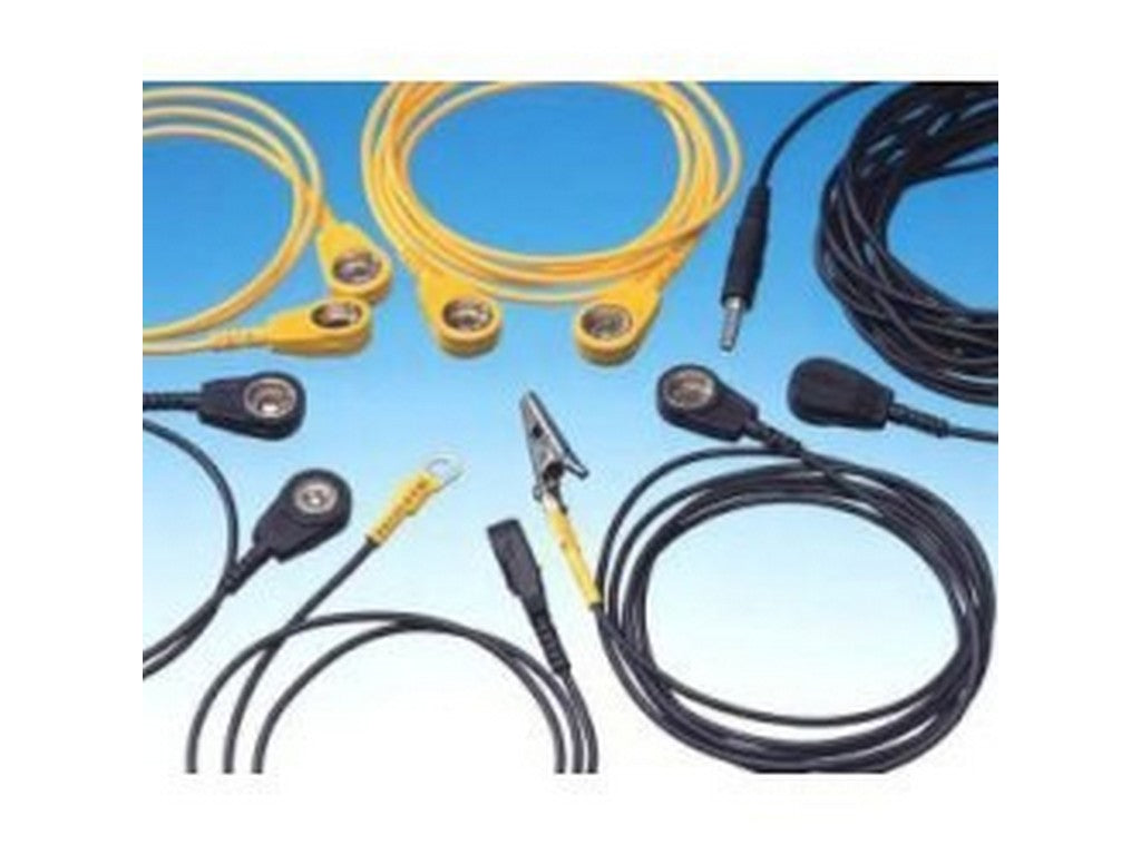 Cable 70cm with 10mm female snap and M5 ring terminal