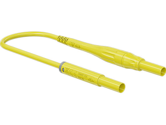 Prøveledning PVC SAK4N-F10-ILF f/sikring max 8A Ø4mm Gul 100cm 1000V CATIV SIKRING KØBES SÆRSKILT
