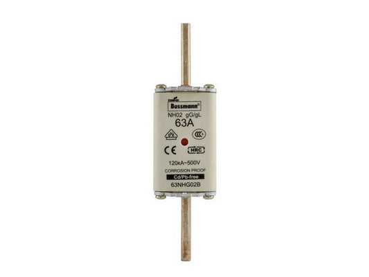 Industri sikringStr.G 02 125A; 500V; Class:gL/gG
