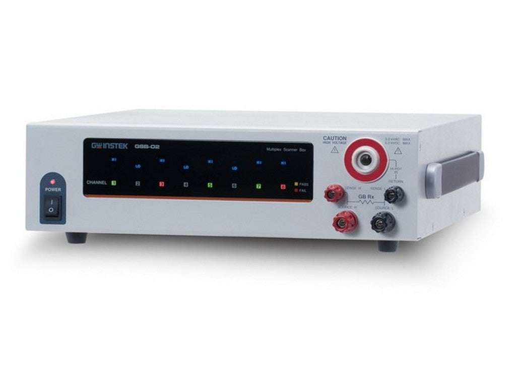 GW-HV Scanner box 5kVAC/6kVDC 6 channels + 2 channels f/ground 6 ch. HV + 2 ch. Ground Bond