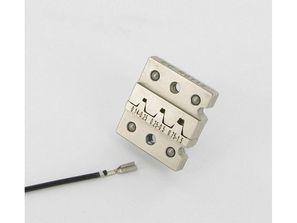 Die EC65 for uninsulated flat connectors 0.1-1.5 mm roller crimping