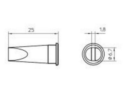 Loddespiss 7mm LHT-E