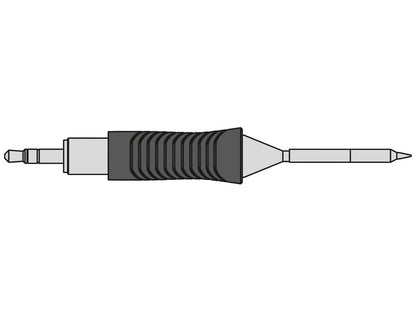 RTM 010 S MS RT Micro Soldering tip, chisel Ø 1.0 x 0.3 mm, MIL-SPEC
