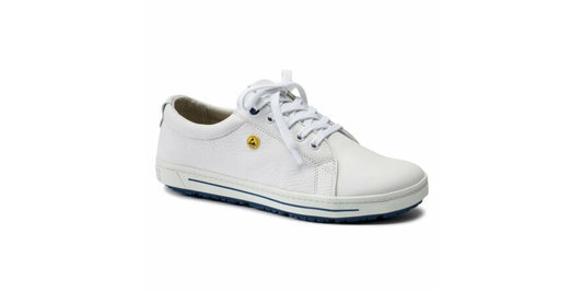 Birkenstock ESD sneakers QO 500, hvid læder, str. 42