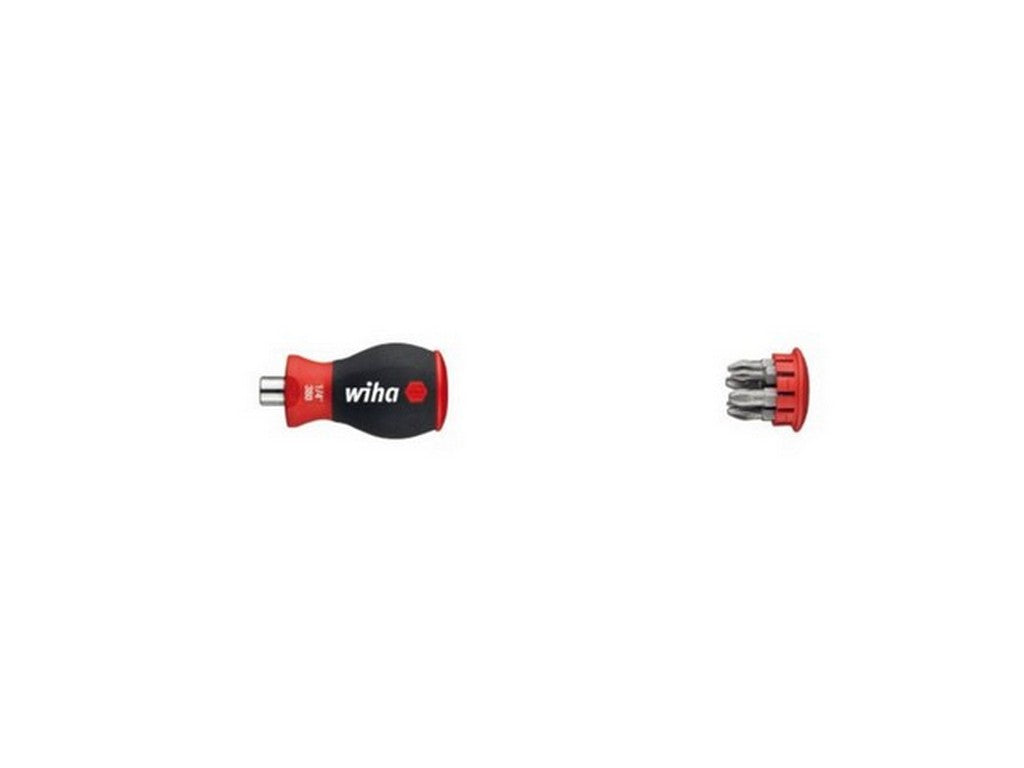 Screwdriver w/bits Tumling PH1-2-3 + PZ1-2-3