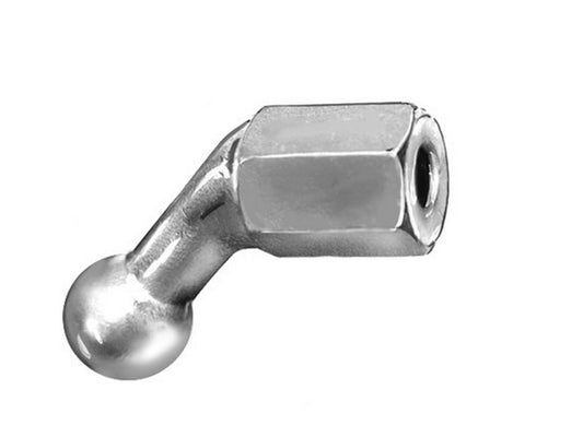 Kuglebolte 45° Ø20mm x M12 indv. gevind