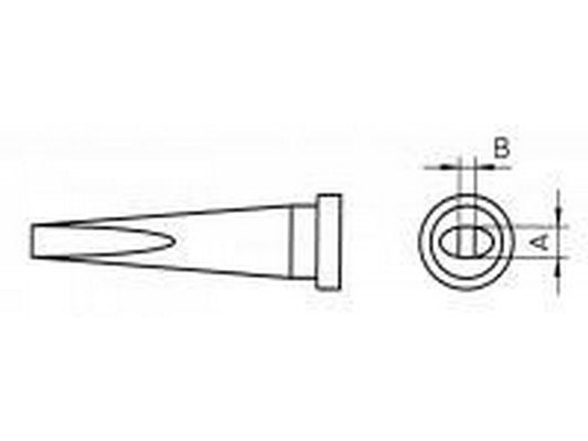Loddespids 1,2mm LT-K