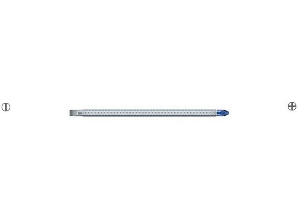 Screwdriver blade for System 6 4.0mm + PH1 with telescopic handle