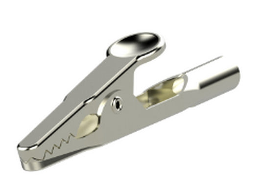 Uninsulated Crocodile Clip AGK 20 30V AC/60V DC - 10A - pack of 100 pcs.