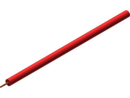 Silicone wire 1.0mm red SILI-HV 1.0 - 19A/HIGH VOLTAGE