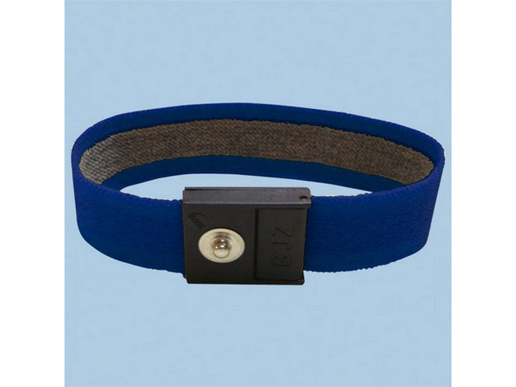 Wristband, adjustable Blue; 4mm snap