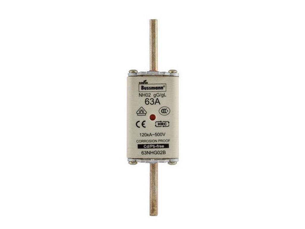 Industri sikringStr.G 02 100A; 500V; Class:gL/gG