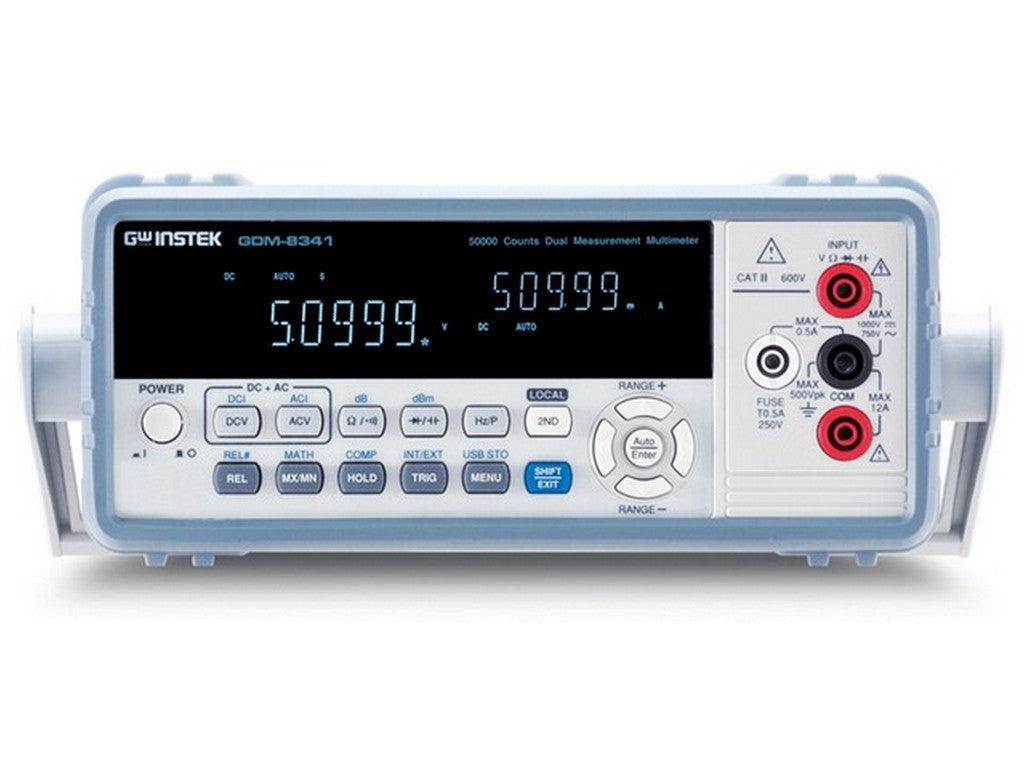 GW table multimeter 10A AC/DC 750V AC TRMS / 1000V DC CAT II 600V