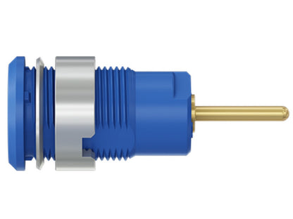 Socket SLB4-R gold-plated blue CAT III 1000V 24A
