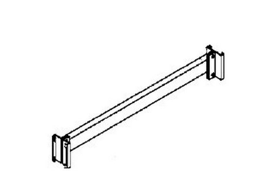 Horizontal tube, M750, light grey