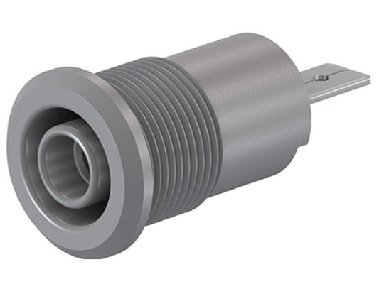 Socket BI-SLB4-F/A 4 mm, gray