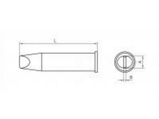 Loddespids XHT E 7,6 x 1,5