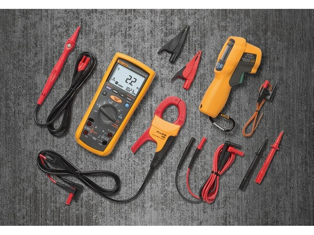 Digital multimeter. w/ insulation. Test KIT incl 62Max and i400