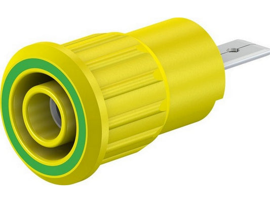 Socket SEB4-F/A nickel plated G/G CAT III 1000V 24A