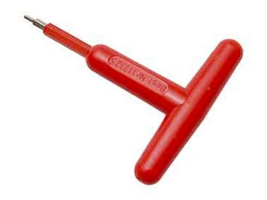 T-wrench 1000V insulated Allen key SW2.5x95x115mm max 4Nm