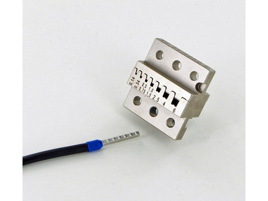 Matrice til EC65 f/terminalrør 0,14-6mm firkant-crimpform