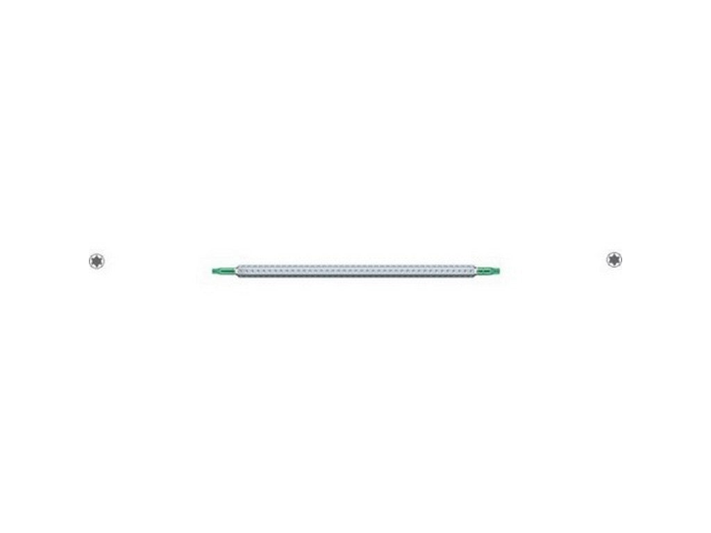 Screwdriver blade for System 6 TX10 + TX15 with telescopic handle