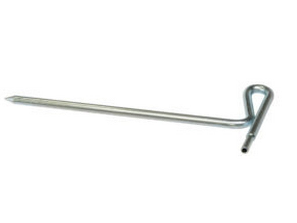 Jordspyd m/4mm gjennomføring Ø8mm 24cm lang