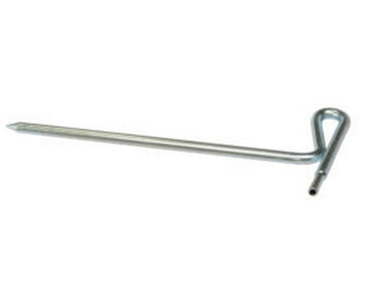 Jordspyd m/4mm bøsning Ø8mm 24cm lang