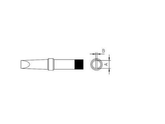 Loddespids 2,4mm 480°C PT-B9