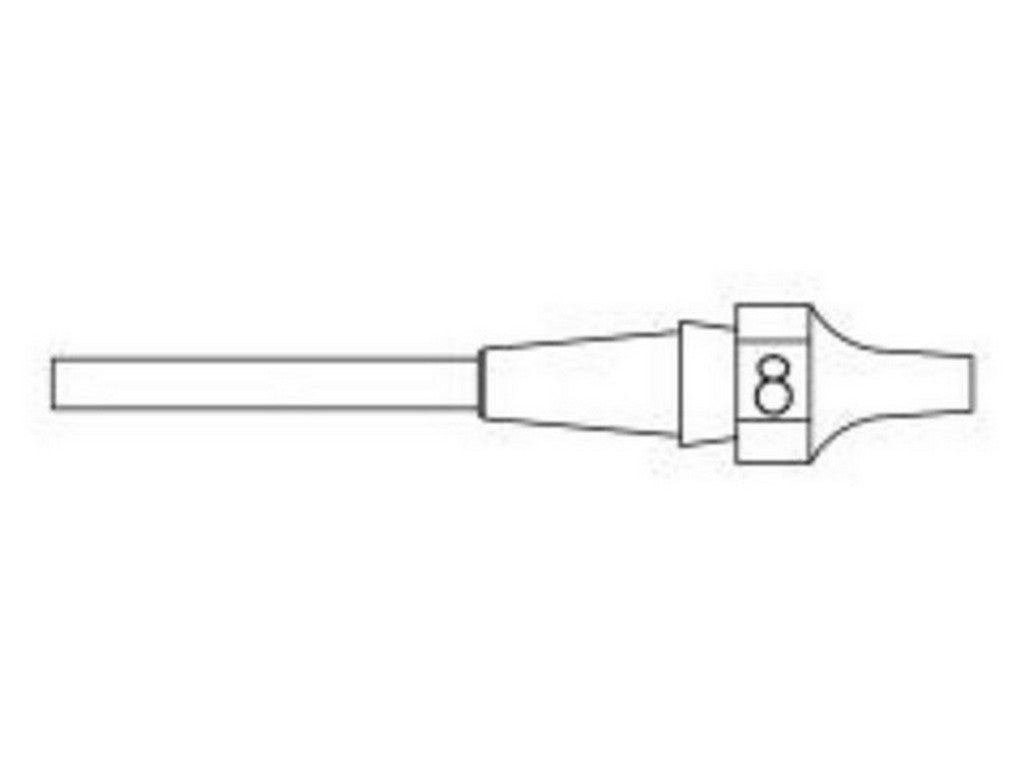 Udloddespids 1,5mm XDS8