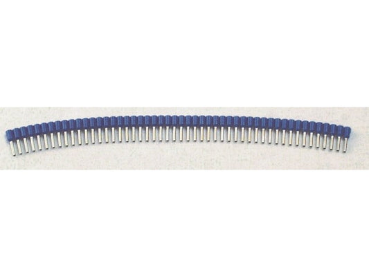 Terminal tube insulated BLUE tape 2.5mm-L8mm; bag w/500pcs.