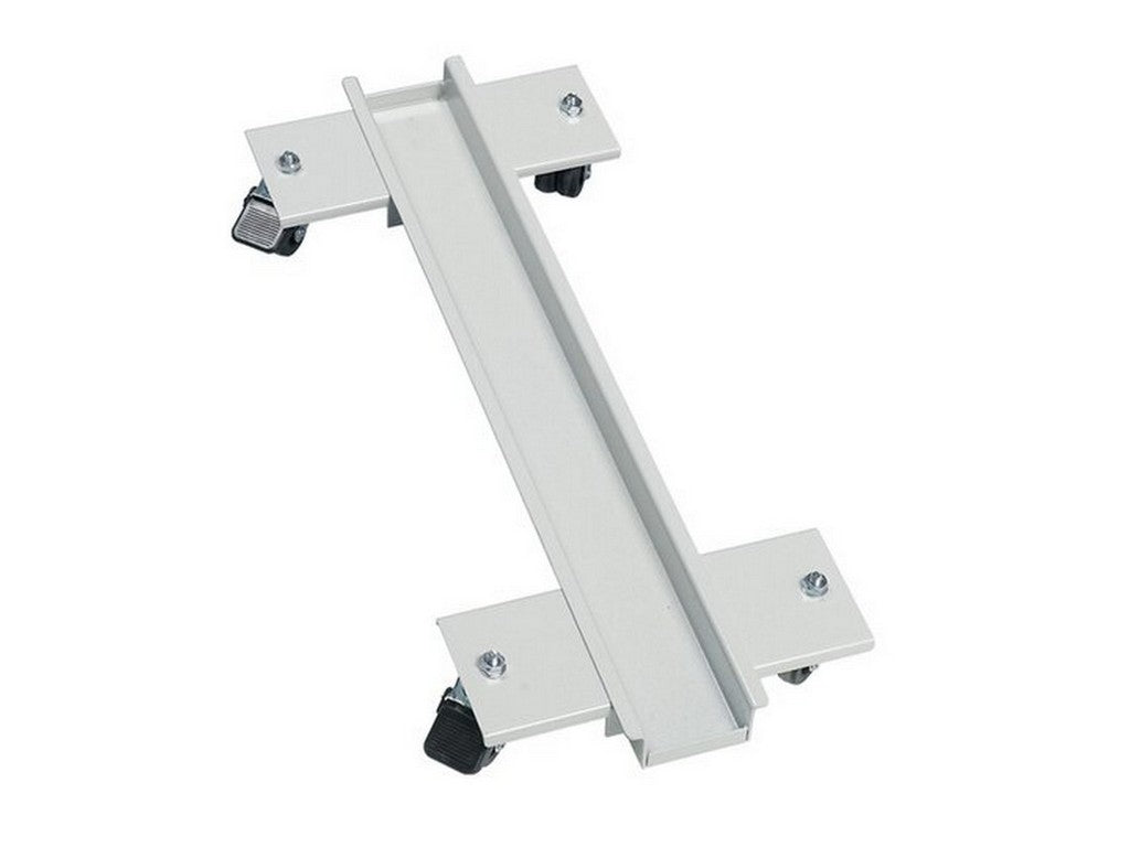 Transport skate with wheels, ESD, light grey