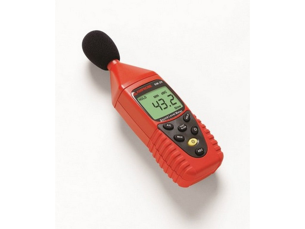 Noise meter 30-130dB w/data logger w/software and USB