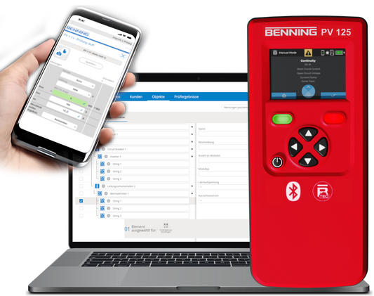 BENNING PV 125 Photovoltaic installationtester 1500V/25A