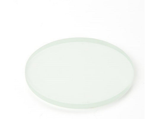 Transparent glass plate ø 94mm