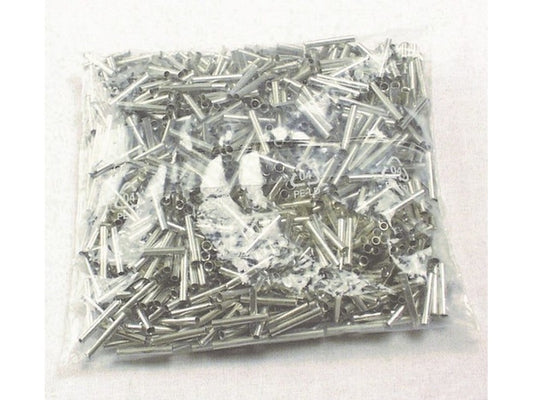 Terminalrør uisoleret 2,5mm²-L18mm; pose m/1000stk.