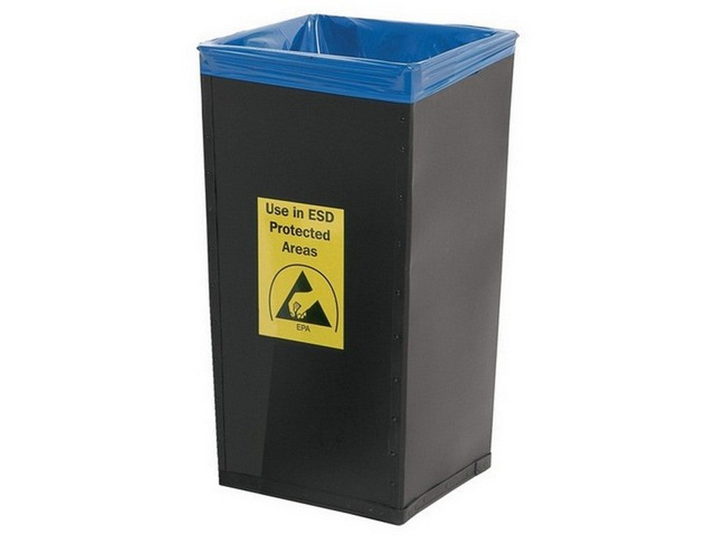 Wastebasket ESD 40x40x78cm