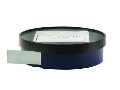 Søkeblad 0,10mm i rull 5mtr x 12,7mm INOX