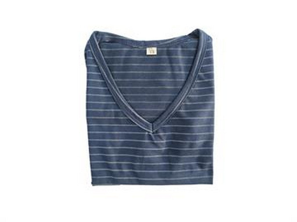 Tank top ESD Navy blue w/white stripe, size M