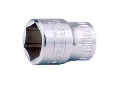 Sekskanttop 1/4" 10x25mm m/Dynamic Drive