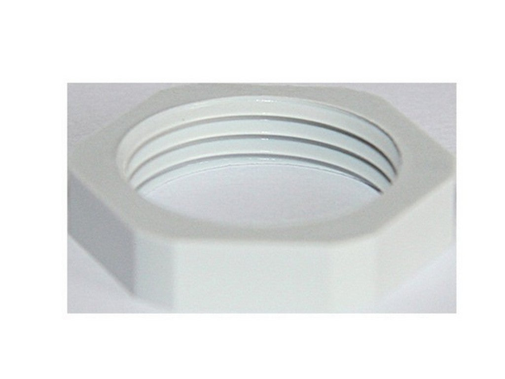 Møtrik polyamid grå M50