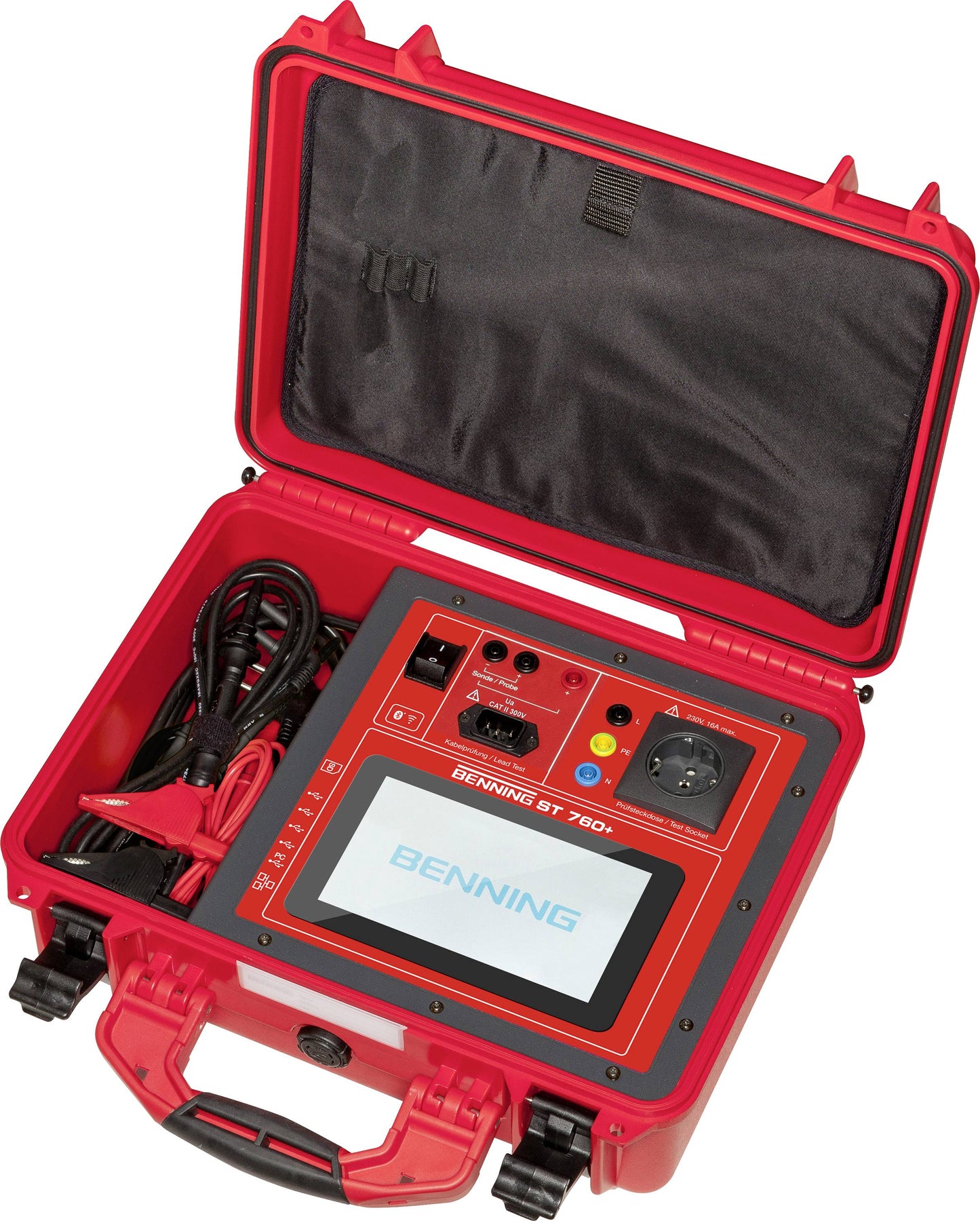 Appliance Tester for testing of electrical and medical electrical devices, PRCDs and arc welding equ