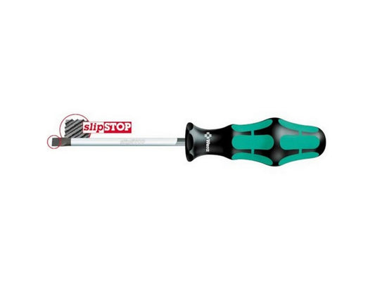 Screwdriver straight slot 1.2x8.0x175mm: w/slipSTOP