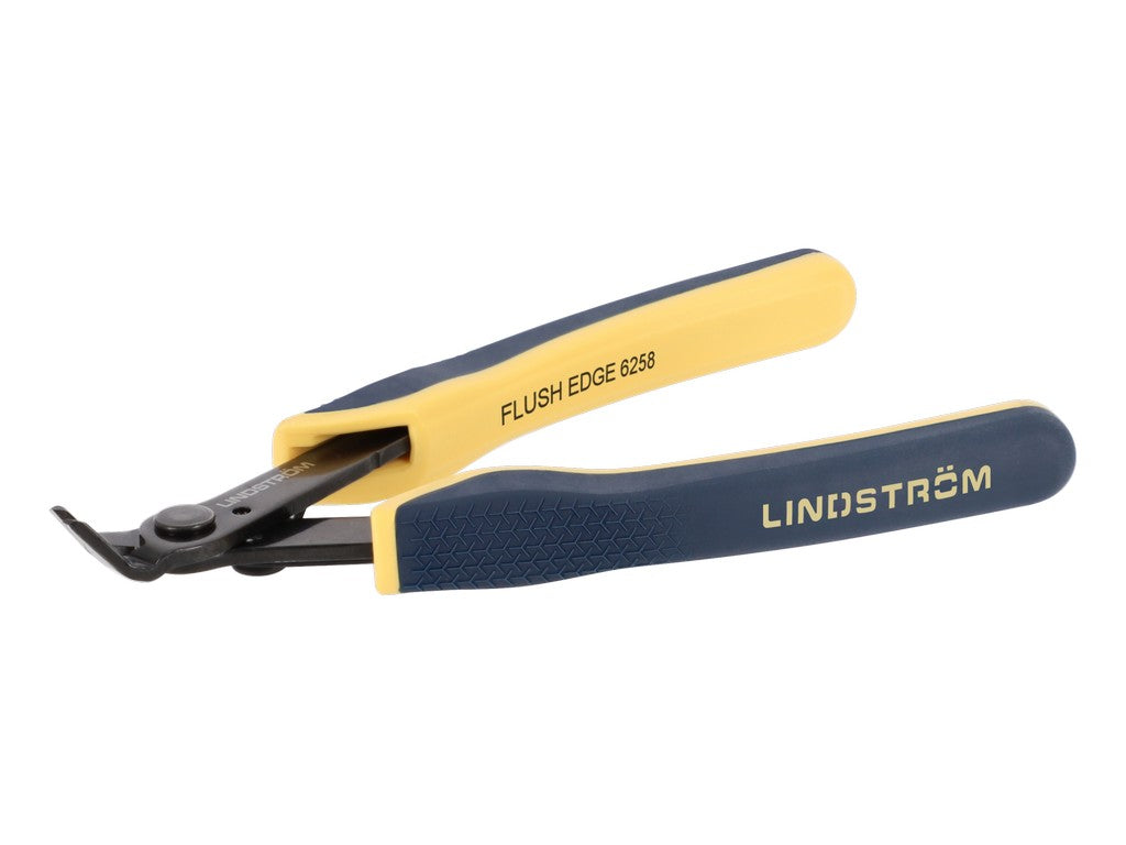 Lindstrøm Edge cutting pliers ESD Flush cut oblique head 60 degrees 130mm