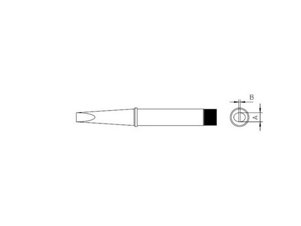Loddespiss 10,0mm 480°C CT2F9