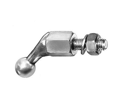 Ball bolts 45° Ø20mm x M12 external thread 30mm