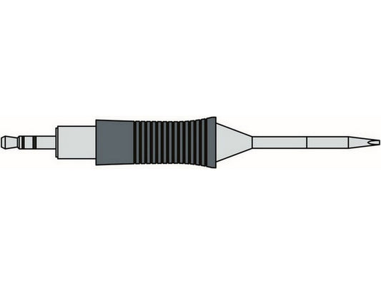 Soldering tip RT 9MS pointed chisel 0.8x0.4mm