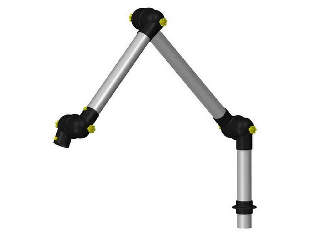 Suction arm 50mm ESD for table 475x375mm